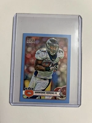 2012 Topps Magic Mini Blue Knowshon Moreno #168 - Image 1 of 2