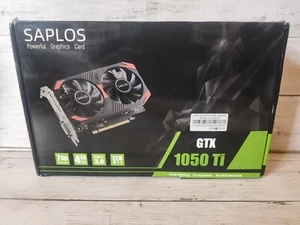 SAPLOS NVIDIA GeForce GTX 1050 Ti 4GB GDDR5 PCI-E 3.0 Graphics Card GPU - Picture 1 of 4