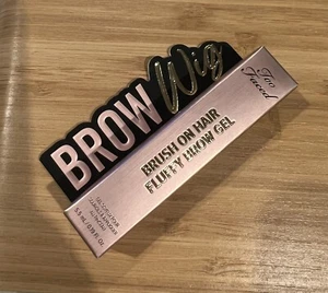 TOO FACED BROW WIG NATURAL BLONDE BRUSH ON HAIR EXTENSIONS FLUFFY BROW GEL  NEW - Picture 1 of 3