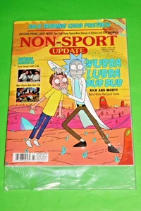 Non Sport Update Price Guide Magazine 2018 RICK AND MORTY STAR TREK promo cards - Picture 1 of 9