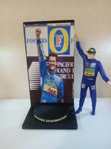 Figure 1/18 Michael Schumacher Benetton Renault 1994 + Podium World Champion F1 - Picture 1 of 11