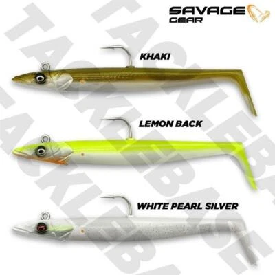 SAVAGE GEAR SANDEEL V2 FISHING LURES - BUY SINGLE OR MULTI-PACK - Image 1 of 4