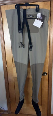 NEW Frogg Toggs Anura II Breathable Stocking foot Chest Wader - XXLarge -  Khaki - Image 1 of 4