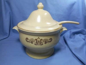 Pfaltzgraff Soup Tureen with Ladle Village - Picture 1 of 8