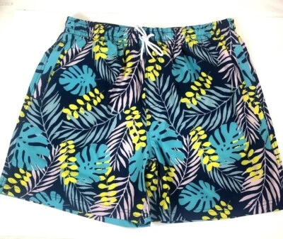 Southern Proper Swim Trunks Shorts Palms Lined 6” Inseam Mens XL $79.50 - Image 1 of 4