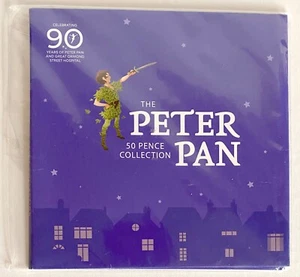 IOM Great Ormond Street Hospital Peter Pan 2019 50p Brilliant Uncirculated Coin - Picture 1 of 3