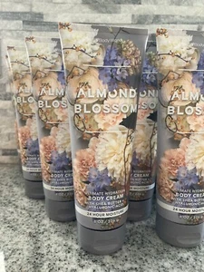 NEW Bath Body Works ALMOND BLOSSOM Body Cream 8 Oz Multiple Available - Picture 1 of 2