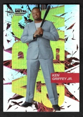 2021 Ken Griffey Skybox Metal Universe Champions Arc Weld Holo AW-9 - Image 1 of 2
