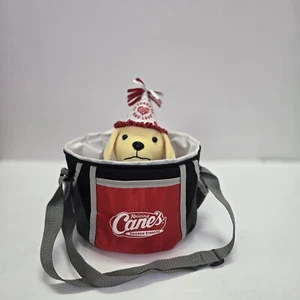 Raising Cane's Insulated Lunch W/Raising Cane's plush Limited Edition 25th B-Day - Picture 1 of 5