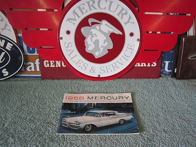 1958 Mercury Original Sales Brochure 32 Page Full Line Catalog (nice) - Image 1 of 4