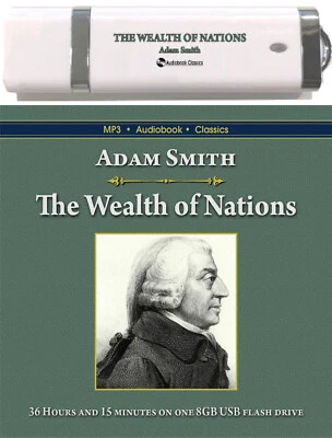 The Wealth of Nations - MP3 Audiobook on USB drive in CD EcoPack - Image 1 of 4