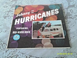 JOHNNY Y LOS HURACANES. CON ROCA ROJA DE RÍO. WARWICK. 1959. - Imagen 1 de 3