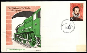 FDC Gran Bretaña 1972, Sir Martin Frobisher Southern Railway - Imagen 1 de 2