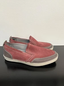 Clarks Schuhe Gosler Race Herren Slipper Komfort Halbschuhe Größe 7,5 M - Bild 1 von 12