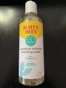 Burt's Bees Clear & Balanced Breakout Defense Foaming Wash ~ 8 Fl Oz - Picture 1 of 2