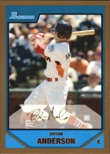 2007 Bowman Draft Future's Game Prospects Gold Baseball Card Pick