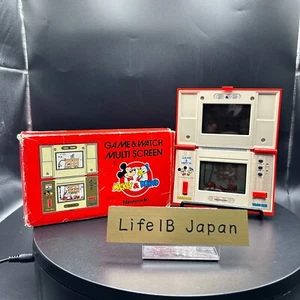 Nintendo Game & Watch DM-53 Mickey & Donald Multi Screen MS Japan Vintage - Picture 1 of 24