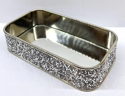 ✨Bath & Body Works Crystal Stones Bling Silver Hand Foam BLING TRAY✨ - Image 1 of 2