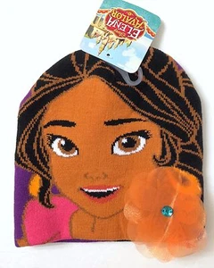 Youth PRINCESS ELENA OF AVALOR BEANIE Girls Winter Knit Ski Hat Purple Disney - Picture 1 of 3