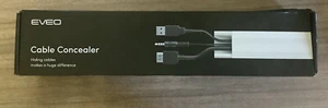 Eveo Cable Concealer Cable Management Kit - New, Sealed - Afbeelding 1 van 3