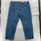 NEW Cahartt Jeans Mens&#39;s 44x30 Relaxed Fit Tapered Leg Medium Wash
