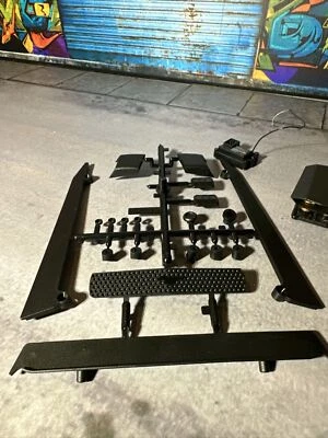 HPI Ken Block 1965 mustang hoonicorn Intake Blower Grille Esc Winglets Hoonigan - Image 1 of 4