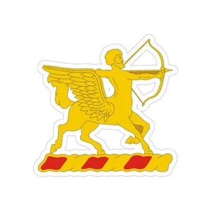 6th Field Artillery Regiment (U.S. Army) REVERSE PRINT Transparent STICKER - Picture 1 of 16