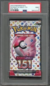 [PSA 9] 151 Scarlet & Violet Booster Pack Foil International English POKEMON - Picture 1 of 2