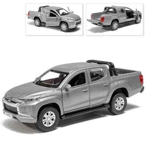 MITSUBISHI L200 Metal Model Diecast Car Scale, Collectible Toy Cars, Silver 1/36 - Picture 1 of 6
