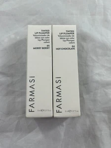 Farmasi Tinted Lip Plumper NEU Merry Berry 05 und 04 Hot Chocolate 0,27 fl. oz - Bild 1 von 5