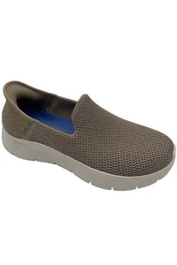 Skechers Slip-ins GOwalk Flex Vegan Washable Shoes Relish Taupe - Picture 1 of 3