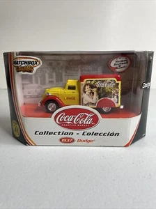 Matchbox 50 Colletibles CocaCola Brand/La Marque 1937 Dodge. NEW/SEALED! - Picture 1 of 7