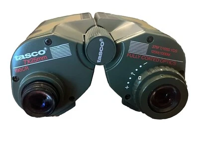 Tasco 7x25mm 190CR Binoculars Camouflage 376FT/1000YDS Fully Coated Optics - Image 1 of 4