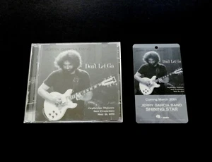 Jerry Garcia Band Don't Let Go CD Backstage Laminate Orpheum 1976 Grateful Dead - Picture 1 of 12