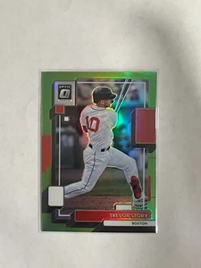 2022 Panini Donruss Optic Lime Green Prizm Trevor Story #167 - Bild 1 von 2