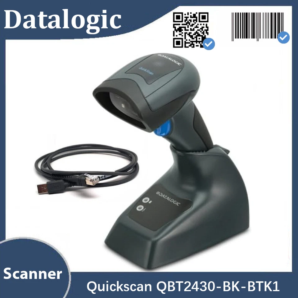 Honeywell Genesis 7580G-2 Wired Handsfree USB 1D 2D Code Scanner Reader