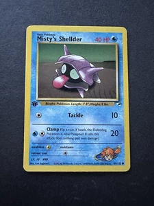 Pokemon Gym Heroes 1. Edition Misty’s Shellder 89/132 - Bild 1 von 2