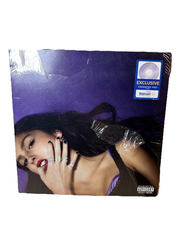 Olivia Rodrigo Guts Limited Ed Transparent Vinyl 2023 Sealed LP - Image 1 of 4