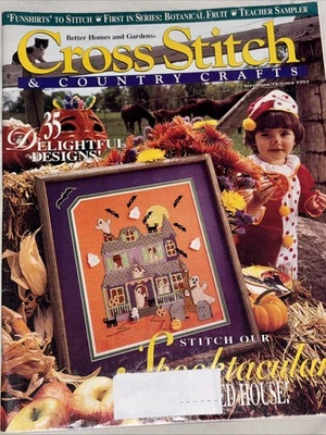 Better homes And Gardens Cross Stitch Country Crafts Teacher Sampler 35 Designs  - Image 1 of 2