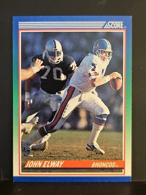 1990 Score #25 John Elway HOF BRONCOS  - Image 1 of 2