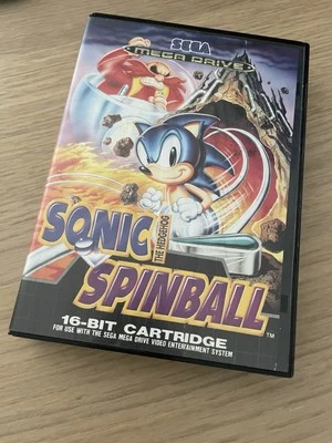 Sonic Spinball Sega Mega Drive UK PAL Boxed With Booklet - Image 1 of 4