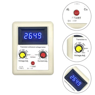 Elektronischer Komponententester mit einstellbaren Spannungs- und Stromeinstellu - Bild 1 von 4
