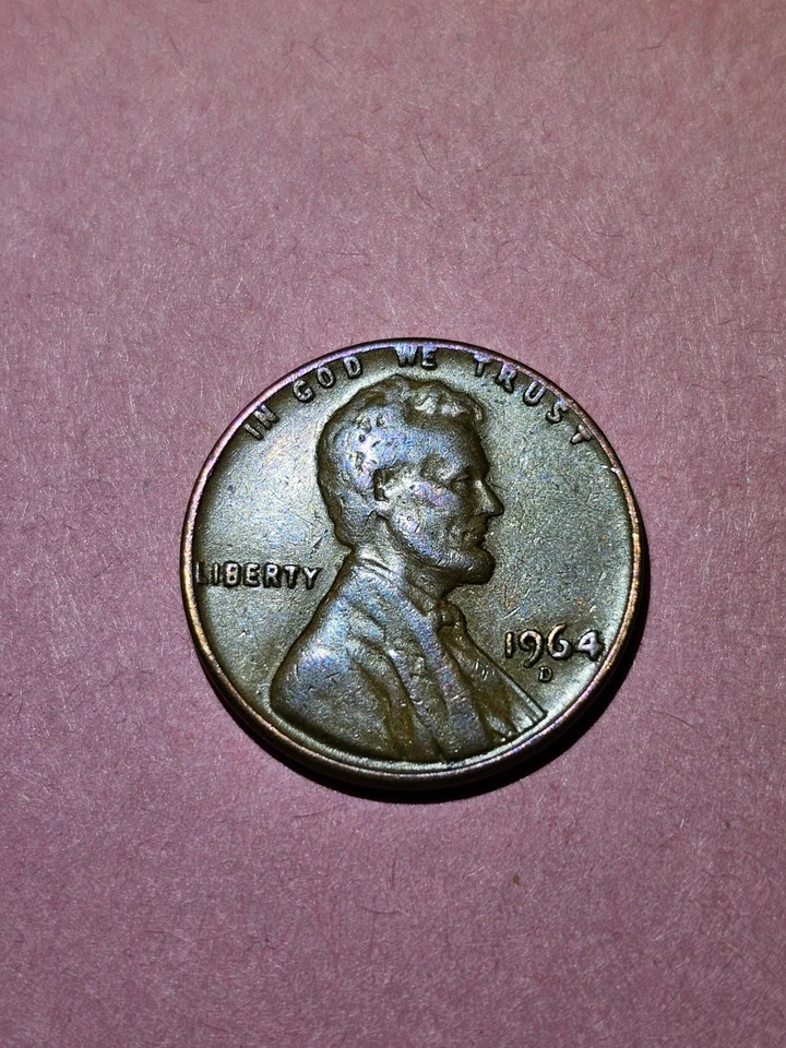 1964-D LINCOLN 1-CENT With Errors, Rare Find! - Image 1 of 4