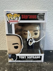 David Chase Creator Of Soprano Firmato Autografo Funko Pop Tony Soprano Psa - Foto 1 di 2