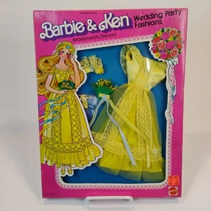 Vintage 1979 Barbie & Ken Wedding Party Fashions ~ Bridesmaid's Dream! NRFB MIB - Picture 1 of 4