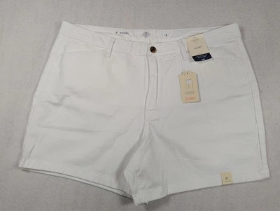 Шорты со средней посадкой женские St. Johns Bay - Bermuda Eastern белые - размер: 18 - Изображение 1 из 4