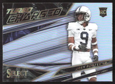 1409H 2023 Select Draft Picks #TC-JP Joey Porter Jr. Turbocharged Silver Prizm - Image 1 of 2