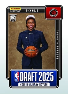 Collin Murray-Boyles 2025-26 Panini Instantáneo NBA Draft Night #9 TORONTO PREVENTA - Imagen 1 de 1