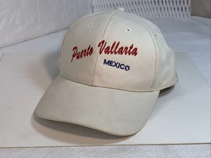 Puerto Vallarta Mexico Vtg Baseball Cap Embroidered Tourist Hat OSFA Adjustable - Picture 1 of 15
