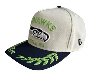 Seattle Seahawks 2025 NFL DRAFT NEW ERA 59FIFTY Fitted Cap - Sz. 7 1/2 - Picture 1 of 6